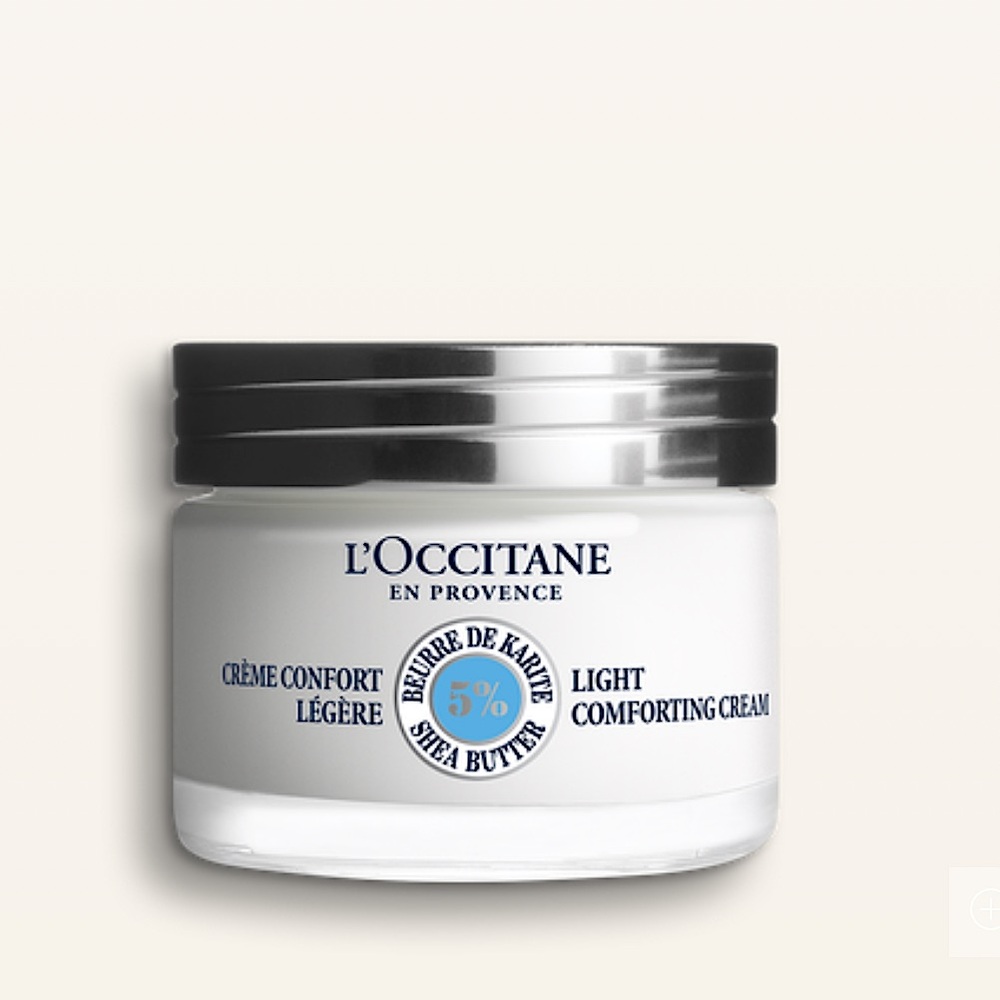 New! L'Occitane - Shea Light Comforting Face Cream 50mL/1.7oz